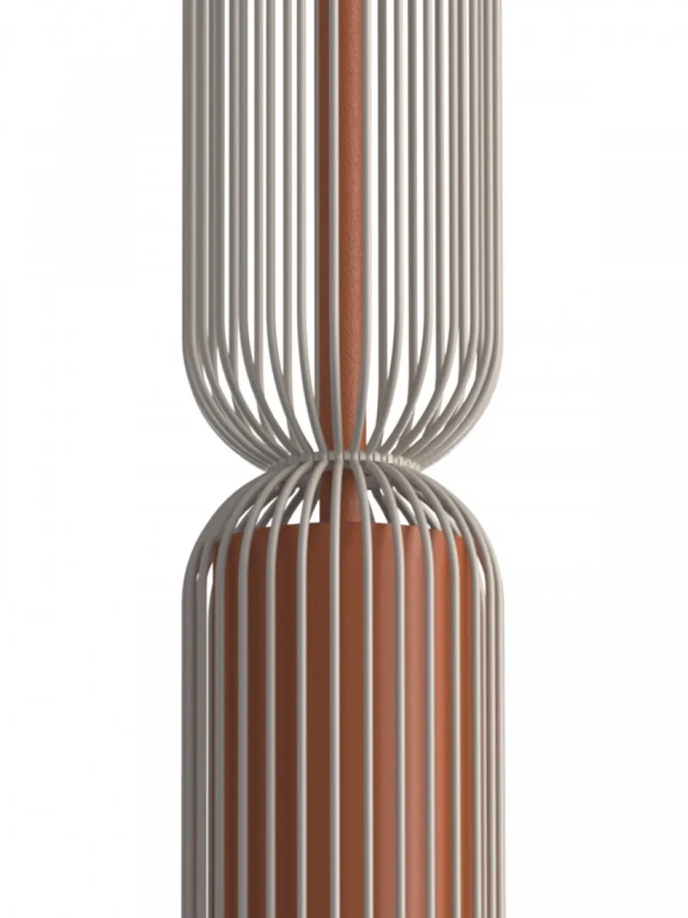 Lampa wisząca SINGLES A beżowa ceglasta
