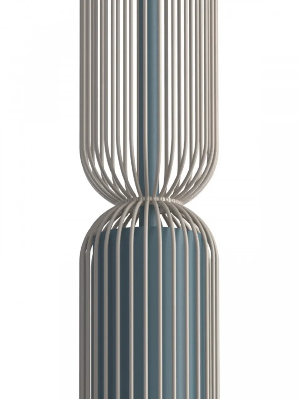 Lampa wisząca SINGLES B beżowa niebieska