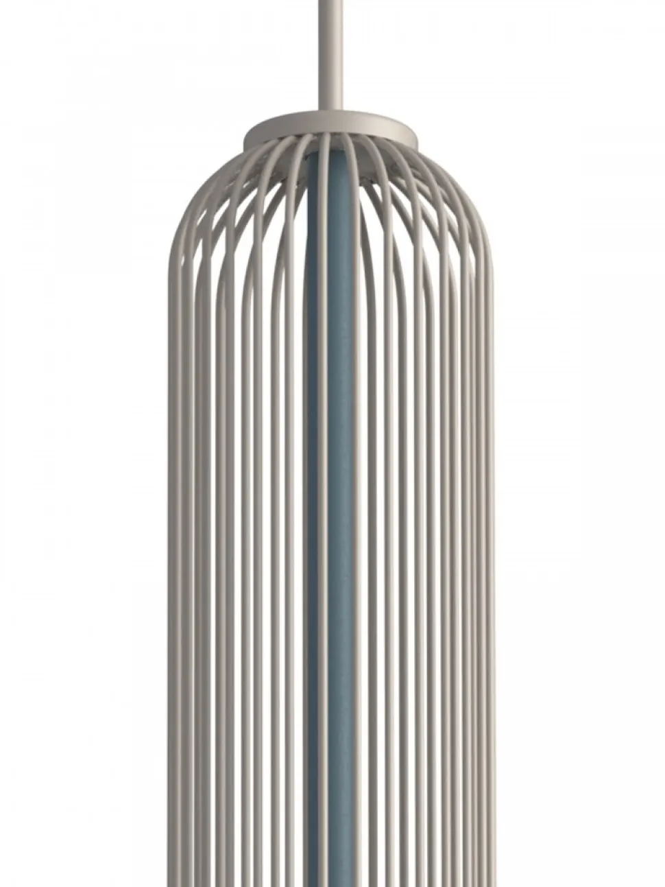 Lampa wisząca SINGLES B beżowa niebieska