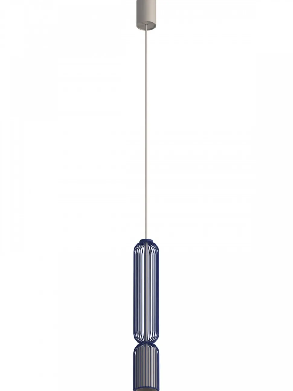 Lampa wisząca SINGLES B granatowa