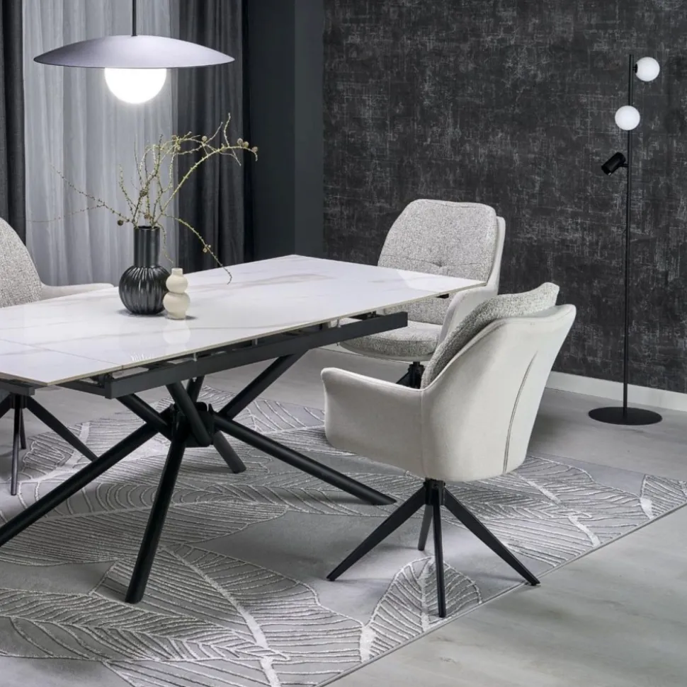 Lampa wisząca SLATE czarna klosz biały 1xE27