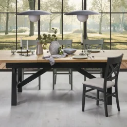 Lampa wisząca SLATE czarna klosz biały 1xE27