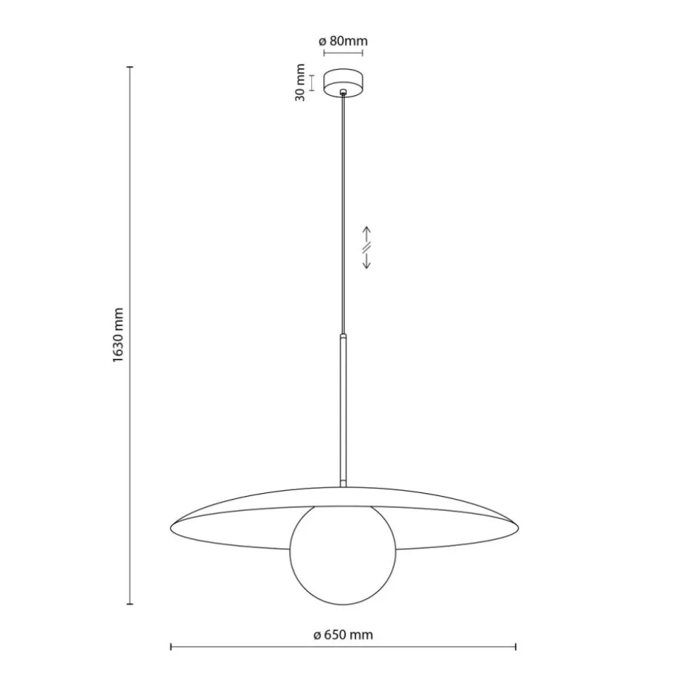 Lampa wisząca SLATE zielona klosz biały 1xE27