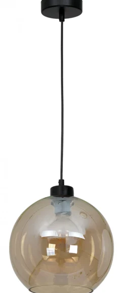 Lampa wisząca SOFIA bursztyn 1xE27