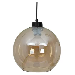 Lampa wisząca SOFIA bursztyn 1xE27