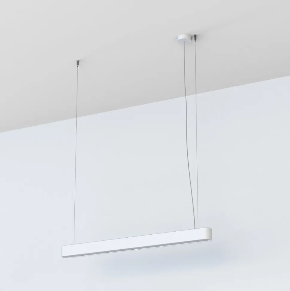 Lampa Wisząca SOFT Biały 1xT8 16W LED 3000K 95cm