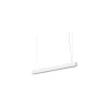 Lampa Wisząca SOFT Biały 1xT8 22W LED 3000K 125cm