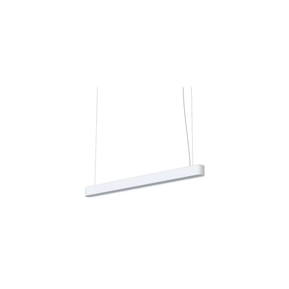 Lampa Wisząca SOFT Biały 1xT8 22W LED 3000K 125cm