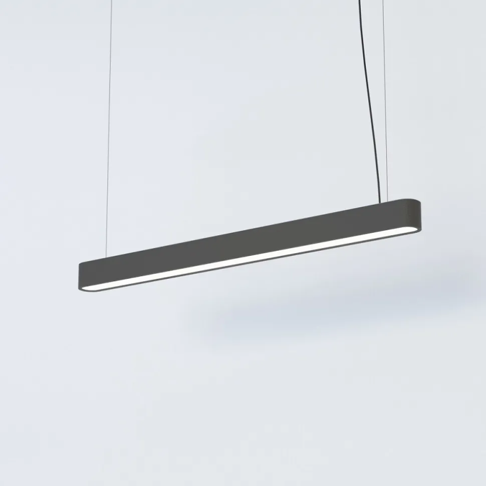 Lampa Wisząca SOFT Grafitowy 1xT8 16W LED 3000K 95cm
