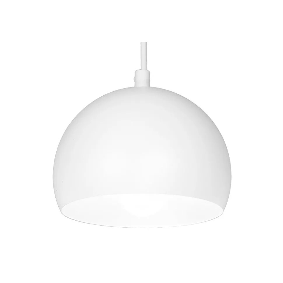 Lampa Wisząca SOOL Biały Metalowy Klosz 5xE27