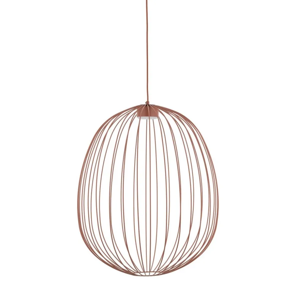 Lampa wisząca SPHERA L ceglasta 1xGX53