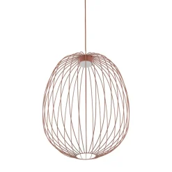 Lampa wisząca SPHERA L ceglasta 1xGX53