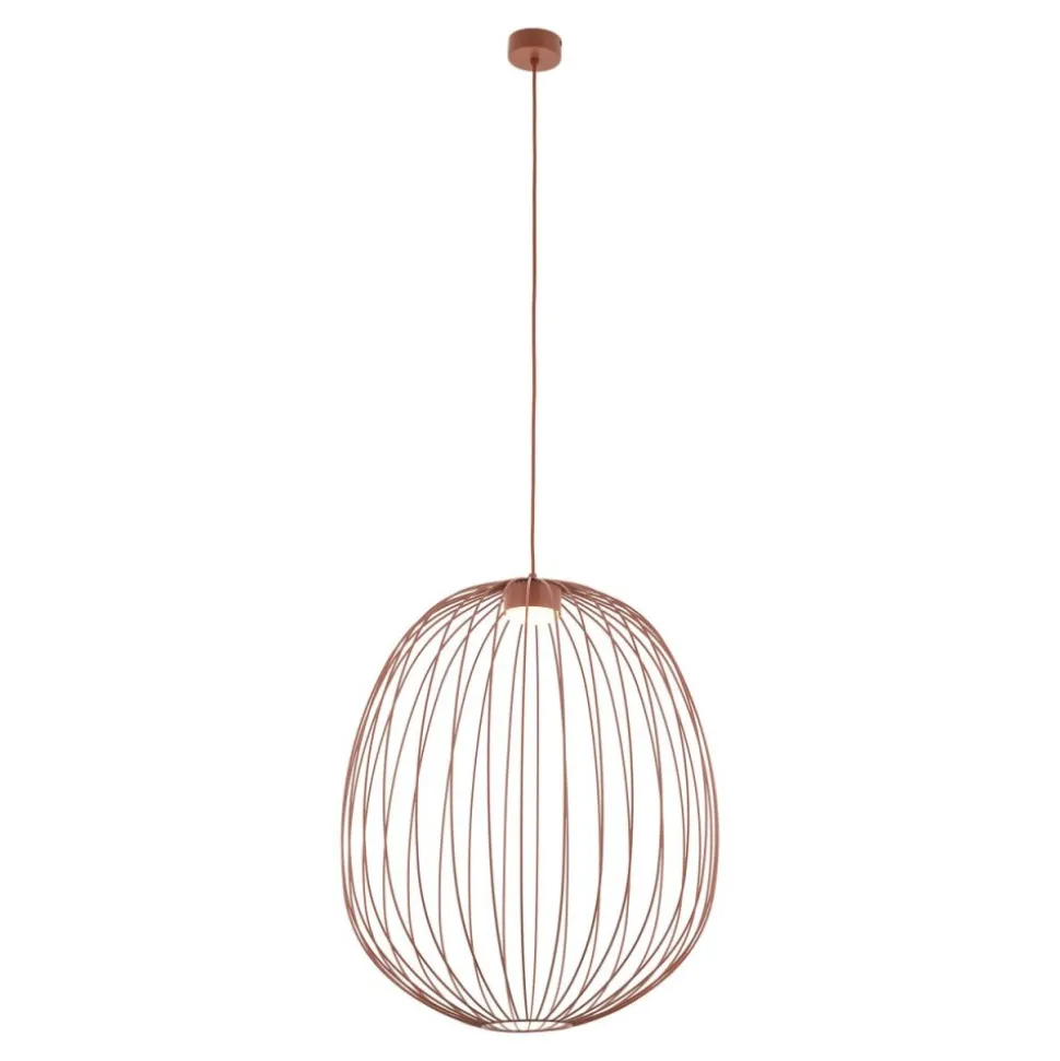 Lampa wisząca SPHERA L ceglasta 1xGX53