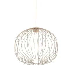 Lampa wisząca SPHERA M sabia beżowa 1xGX53
