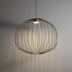 Lampa wisząca SPHERA M sabia beżowa 1xGX53