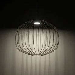 Lampa wisząca SPHERA M sabia beżowa 1xGX53