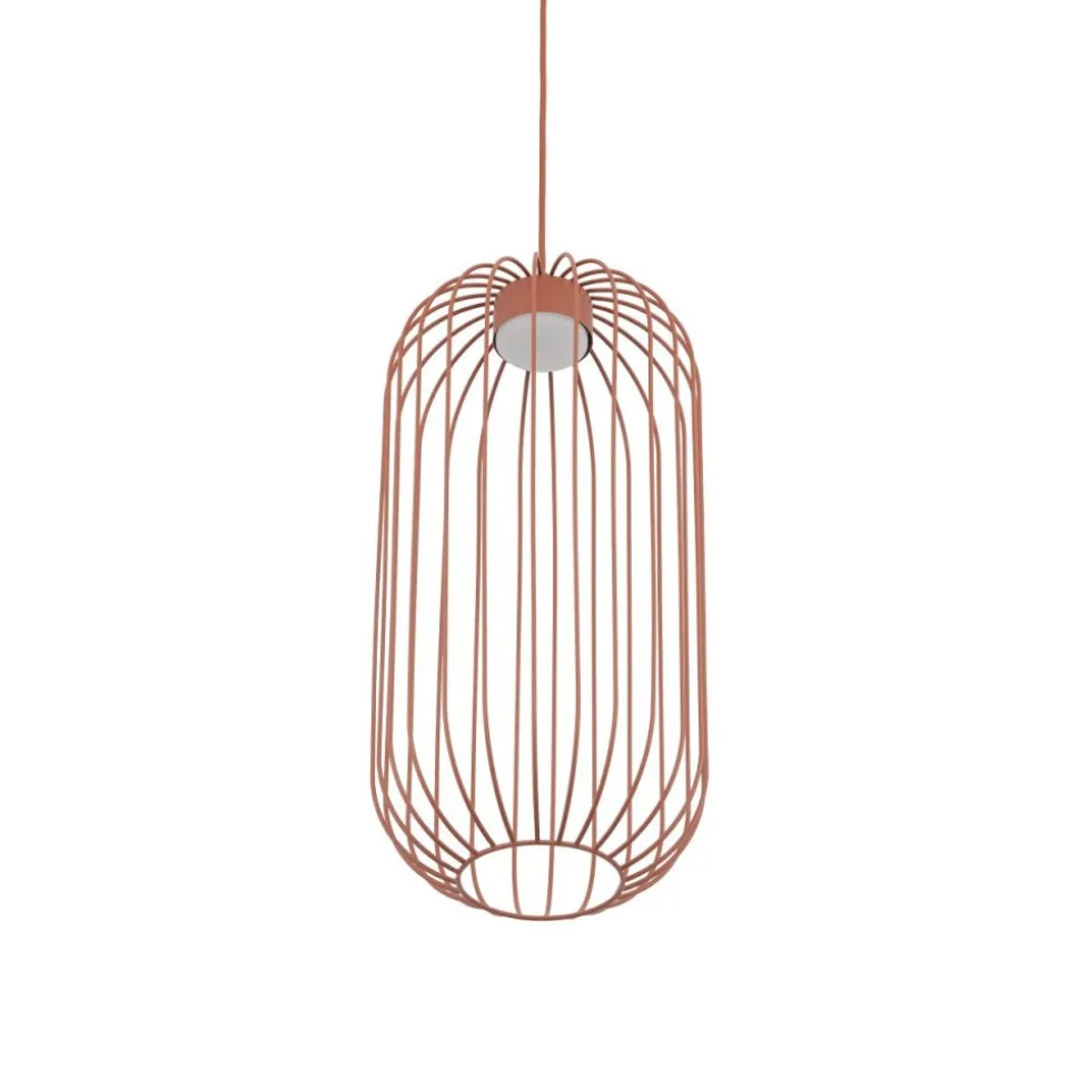 Lampa wisząca SPHERA S ceglasta 1xGX53