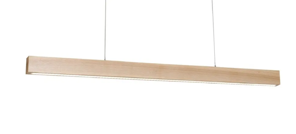 Lampa Wisząca TIMBER Brązowy 18W LED