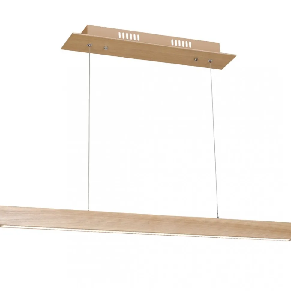 Lampa Wisząca TIMBER Brązowy 18W LED