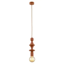 Lampa wisząca TOWER ceglasta 1xE27