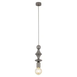 Lampa wisząca TOWER NEW brązowa 1xE27