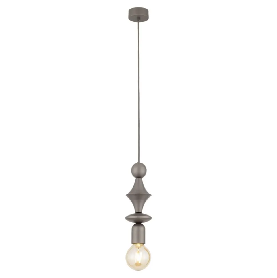 Lampa wisząca TOWER NEW brązowa 1xE27