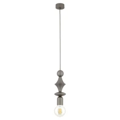 Lampa wisząca TOWER NEW brązowa 1xE27