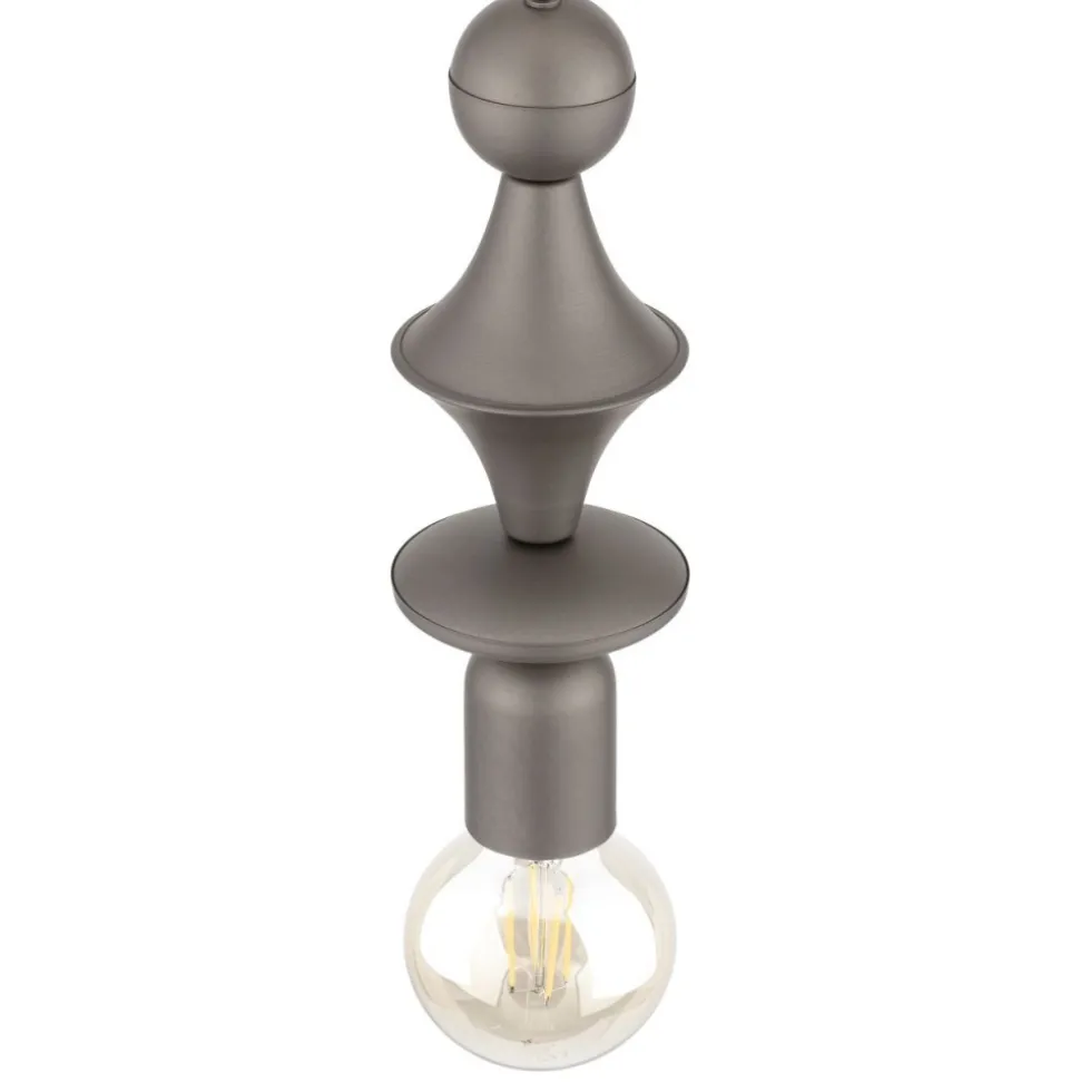 Lampa wisząca TOWER NEW brązowa 1xE27