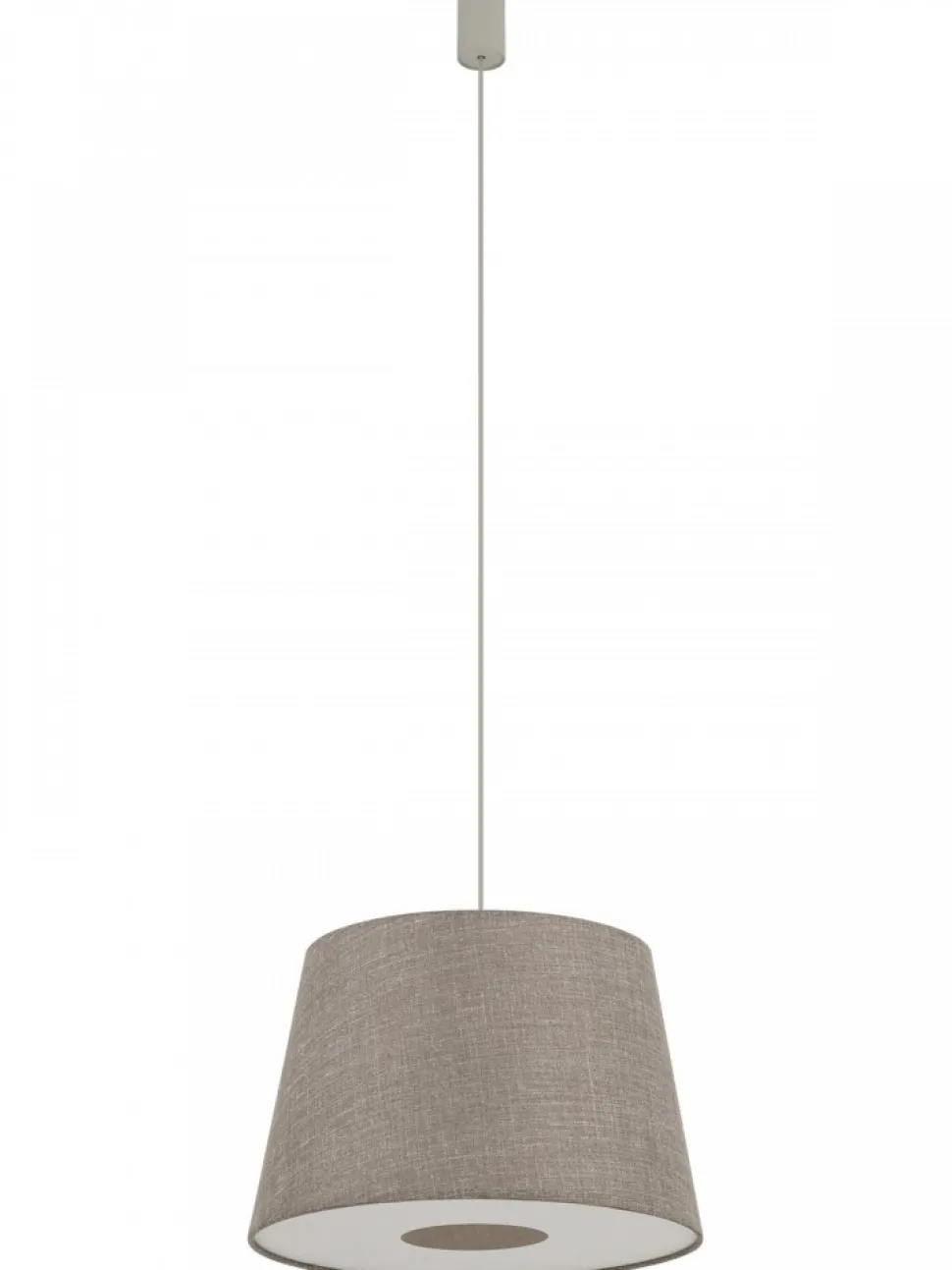 Lampa wisząca TUTOIA beżowa 1xE27