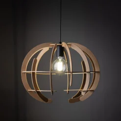 Lampa wisząca VENUS WOOD M 1xE27