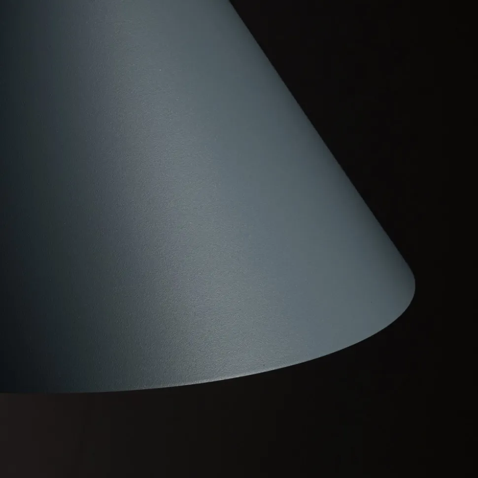 Lampa wisząca ZENITH L szary błękit 1xGU10