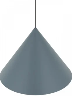 Lampa wisząca ZENITH L szary błękit 1xGU10