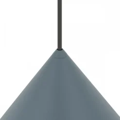 Lampa wisząca ZENITH L szary błękit 1xGU10