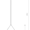 Lampa Wisząca ZENITH L Zielony 1xGU10 ES111 50cm