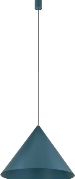 Lampa Wisząca ZENITH L Zielony 1xGU10 ES111 50cm