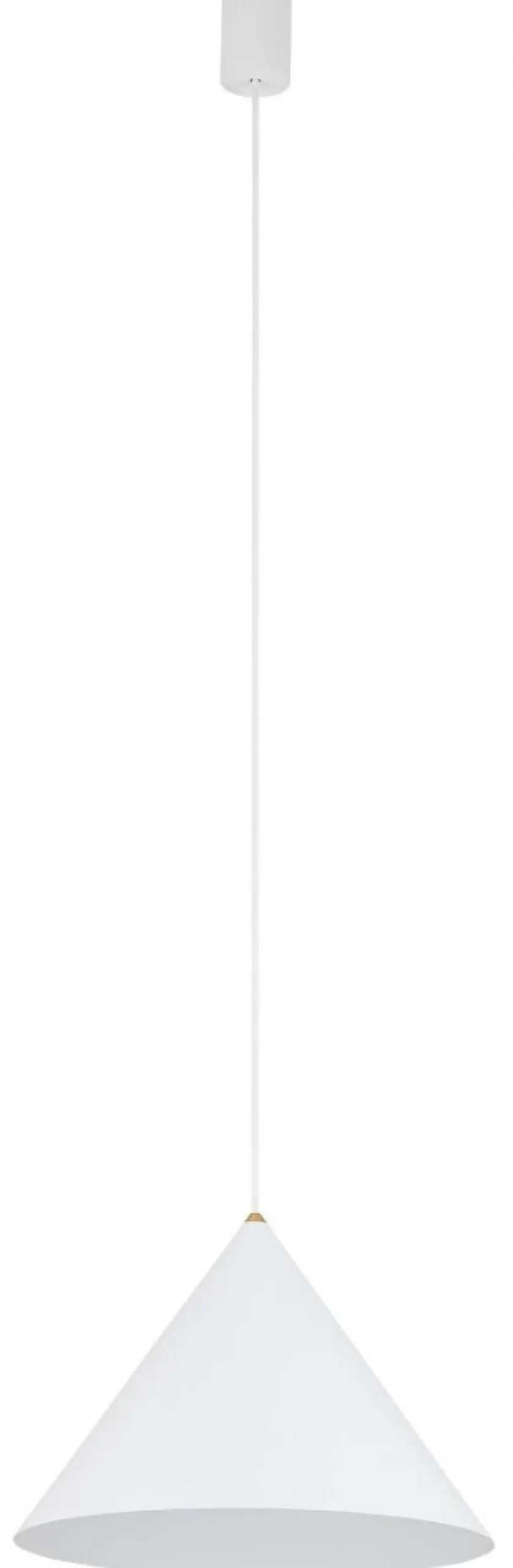 Lampa Wisząca ZENITH M Biały 1xGU10 ES111 35cm