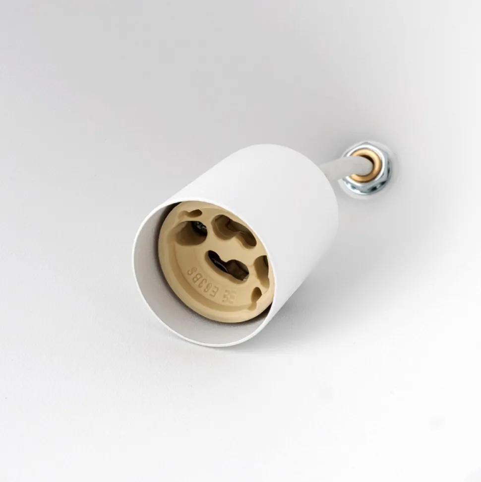 Lampa Wisząca ZENITH M Biały 1xGU10 ES111 35cm