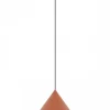 Lampa wisząca ZENITH M ceglasta 1xGU10