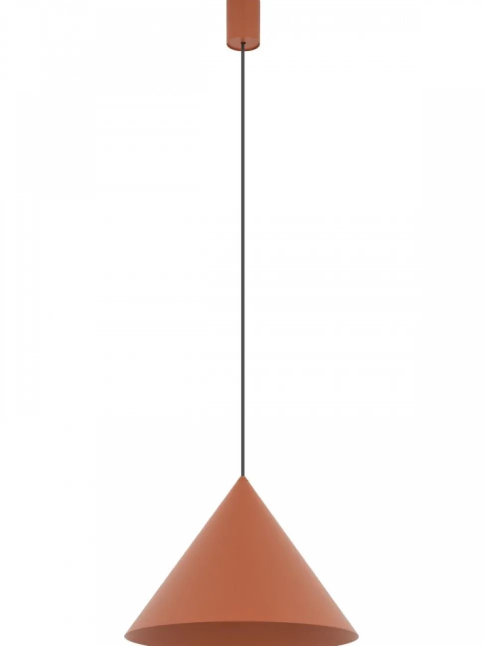 Lampa wisząca ZENITH M ceglasta 1xGU10