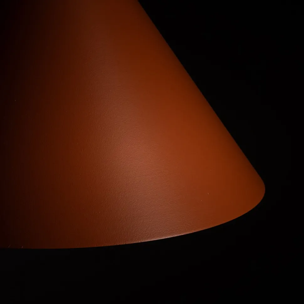 Lampa wisząca ZENITH M ceglasta 1xGU10