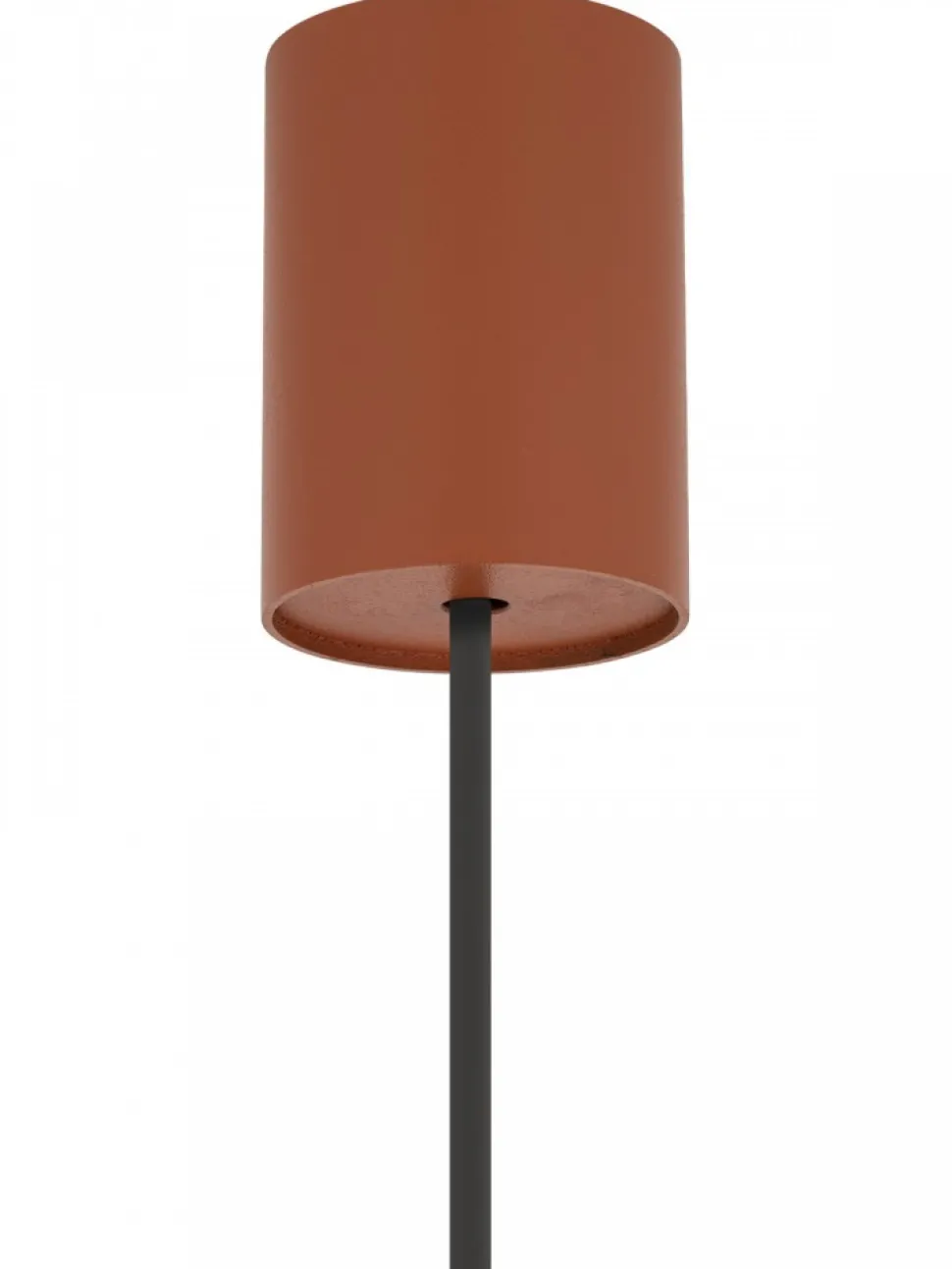 Lampa wisząca ZENITH M ceglasta 1xGU10