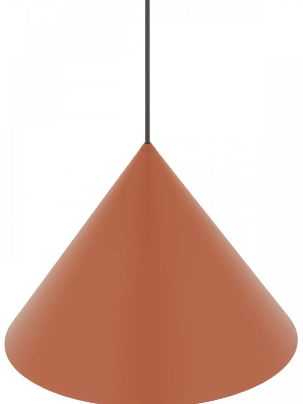 Lampa wisząca ZENITH M ceglasta 1xGU10