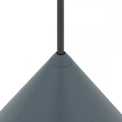 Lampa wisząca ZENITH S szary błękit 1xGU10