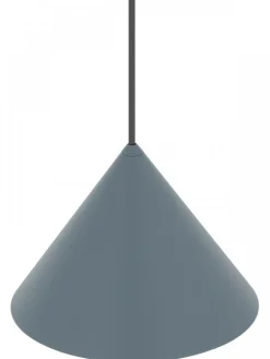 Lampa wisząca ZENITH S szary błękit 1xGU10