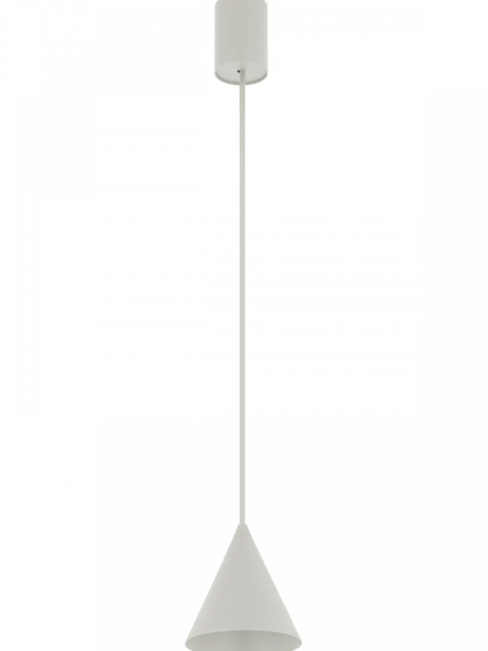 Lampa wisząca ZENITH XS szara 1xGU10