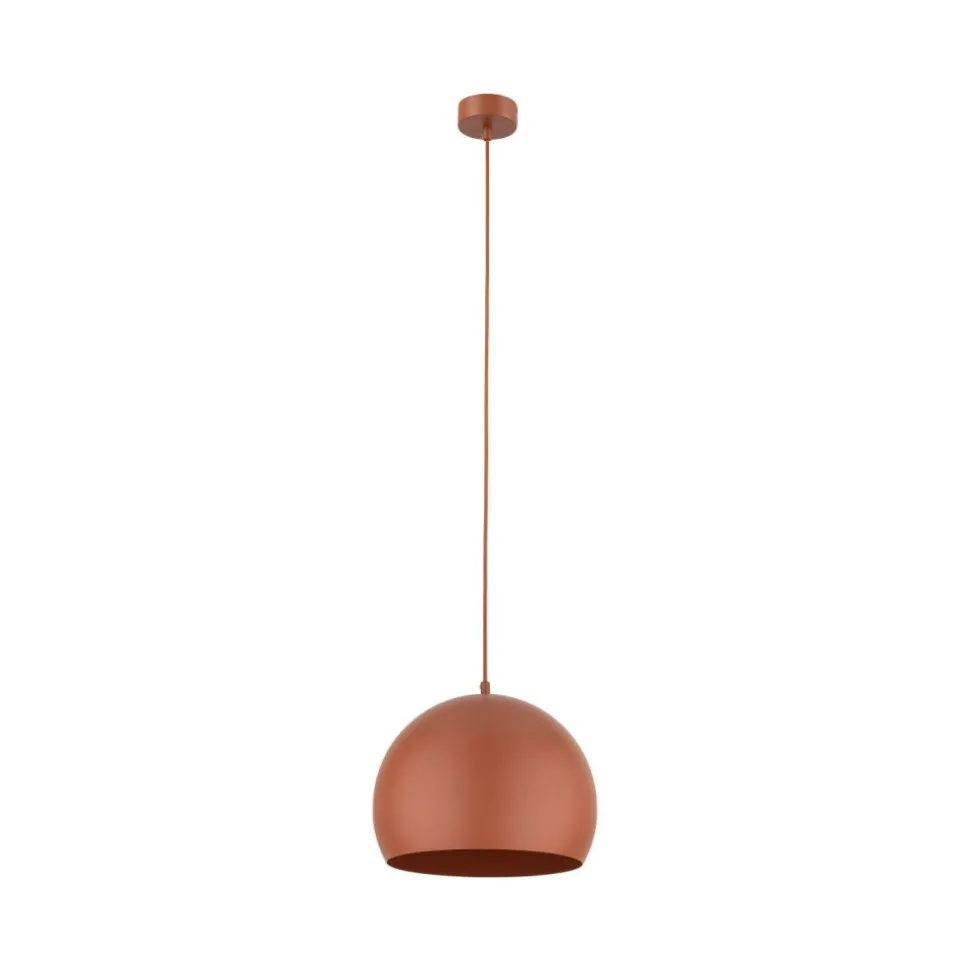 Lampa wisząca ZOE M ceglasta 1xE27