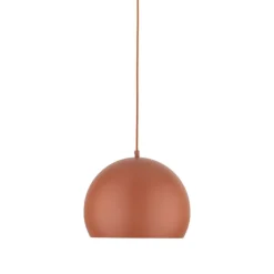 Lampa wisząca ZOE M ceglasta 1xE27