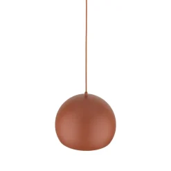 Lampa wisząca ZOE M ceglasta 1xE27