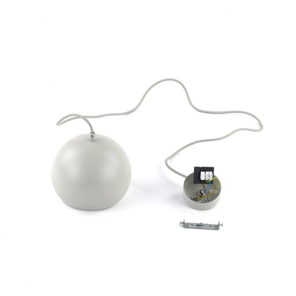 Lampa wisząca ZOE S beżowa 1xE27