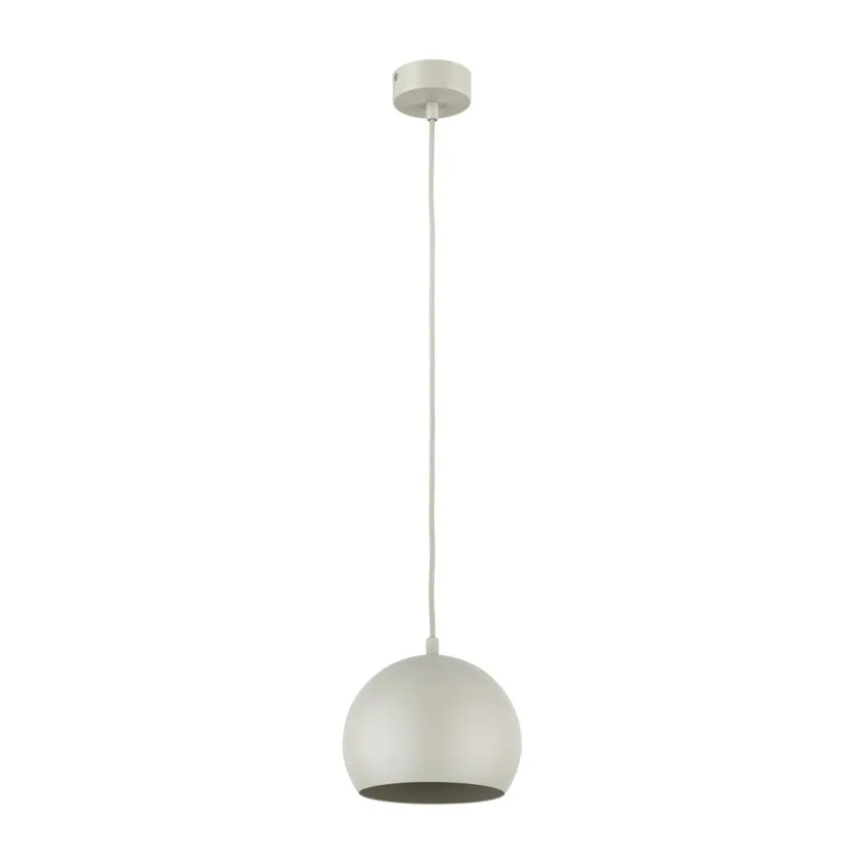 Lampa wisząca ZOE S beżowa 1xE27
